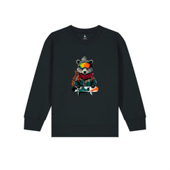 Bluza copii, print Snow much fun