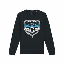 Bluza unisex Rolan, print Ski Bear