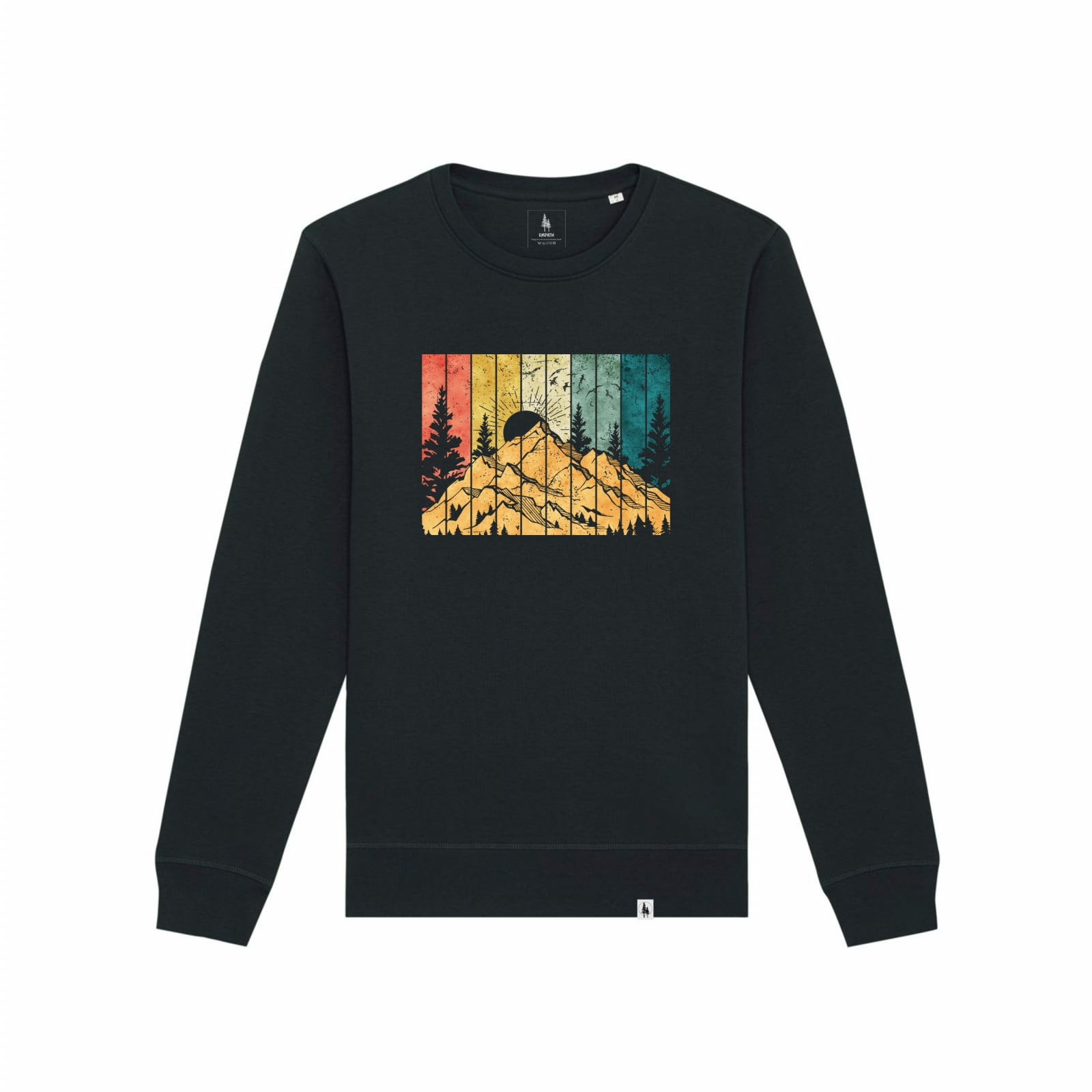 Bluza unisex Rolan, print Rising