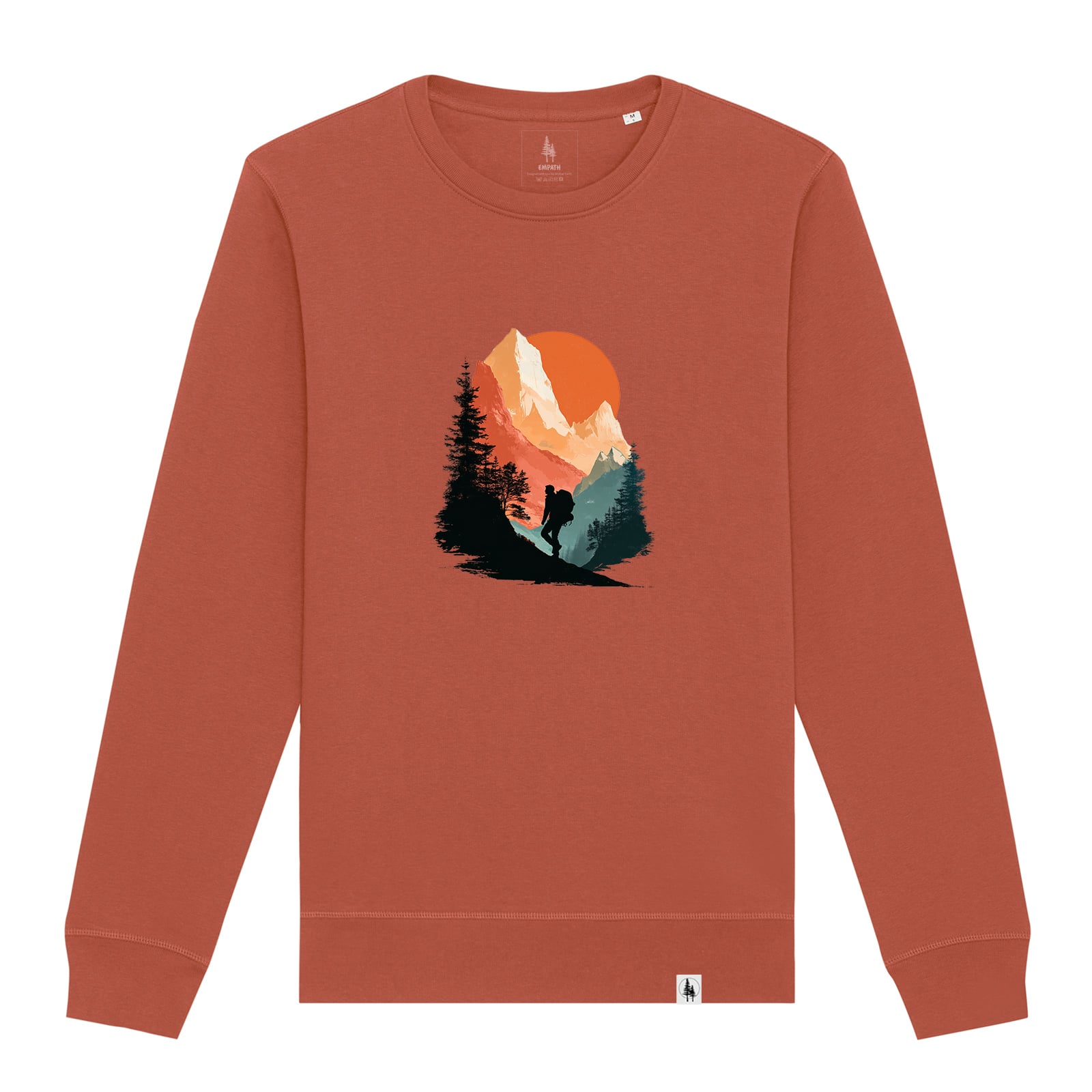 Bluza unisex Rolan, print Explorer