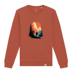 Bluza unisex Rolan, print Explorer
