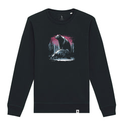 Bluza unisex Rolan, print In the night