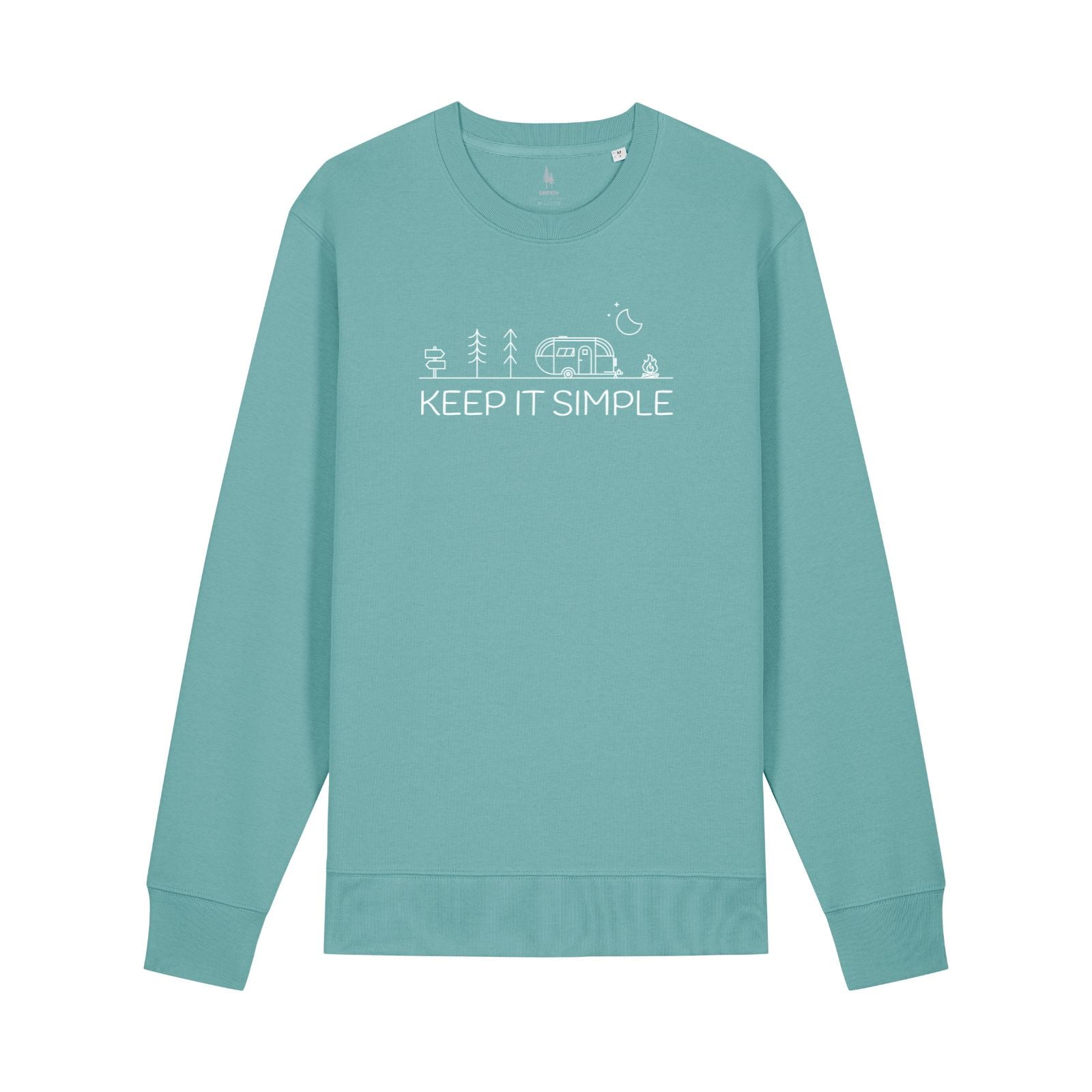 Bluza unisex subtire Mato, print Keep It Simple