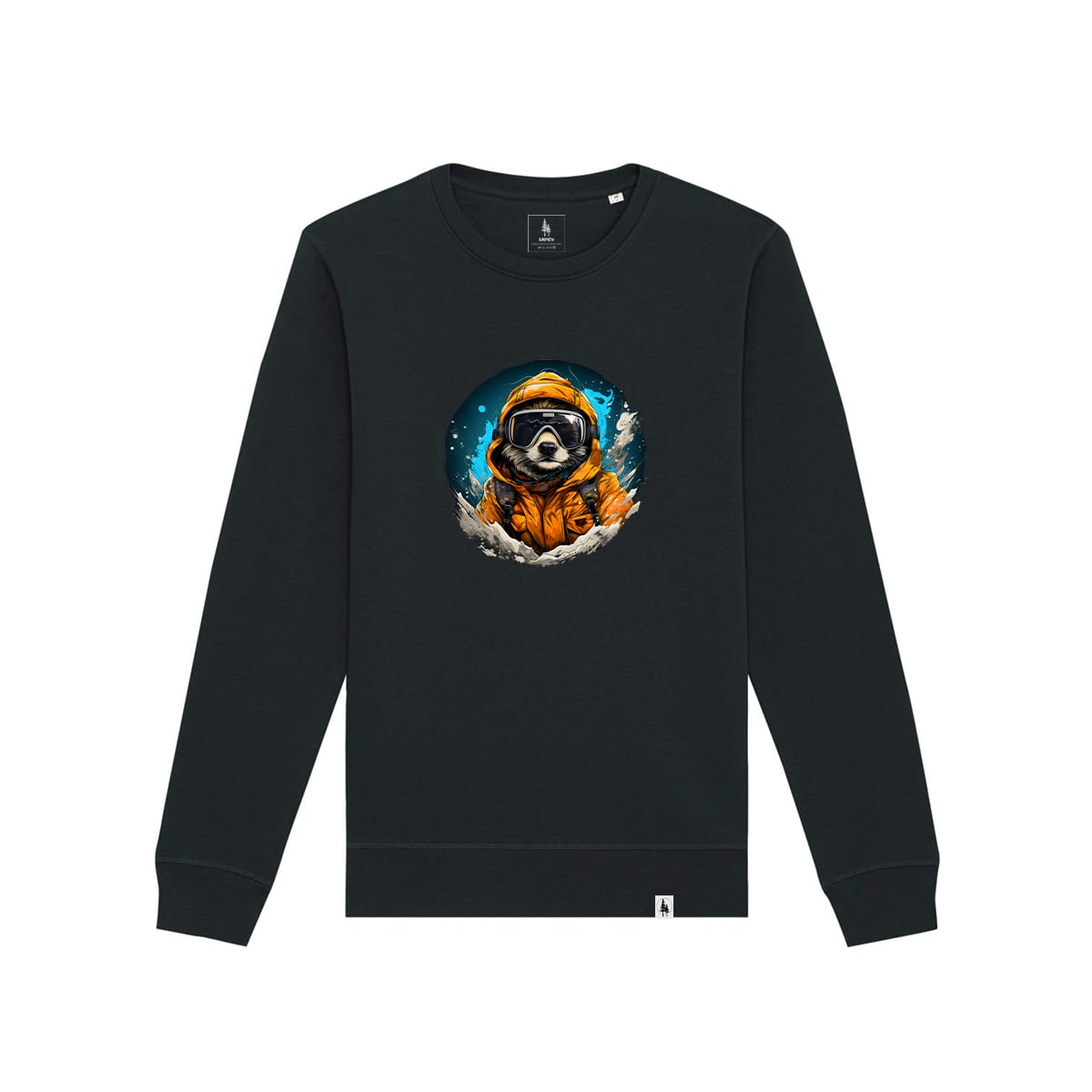 Bluză unisex Rolan, print Raccoon