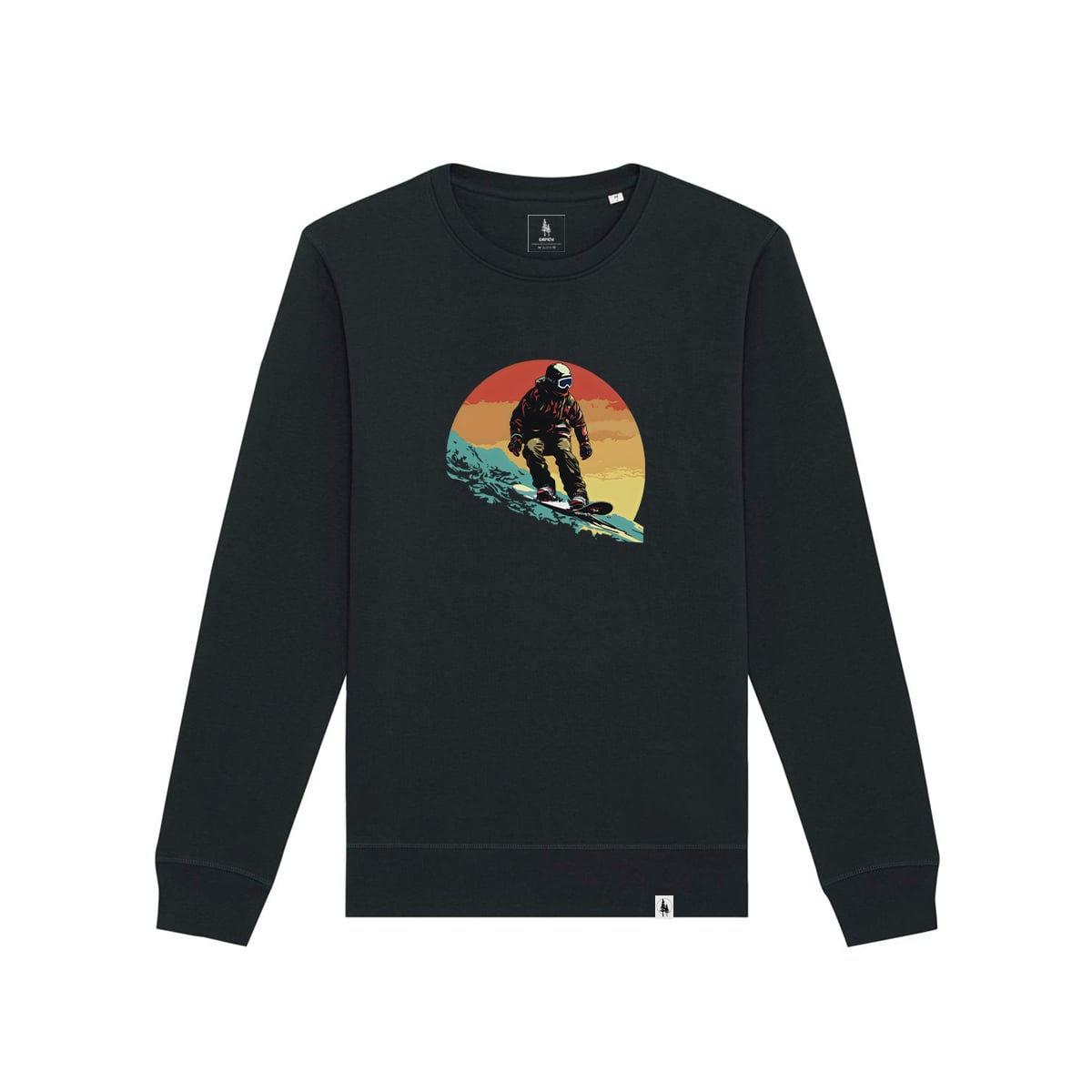 Bluza unisex Rolan, print Snowboarder