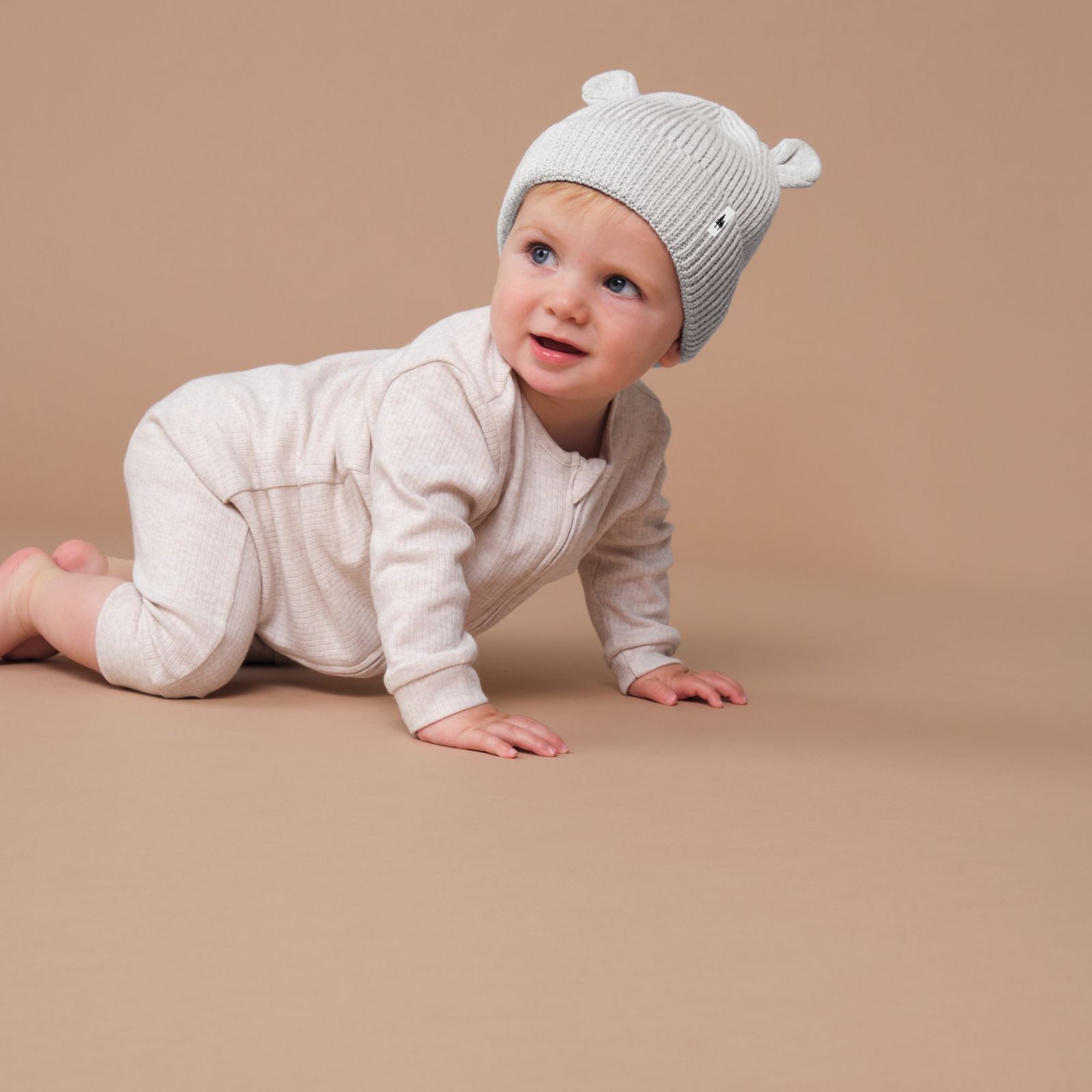 Căciulă bebeluși, Baby Bear, bumbac organic