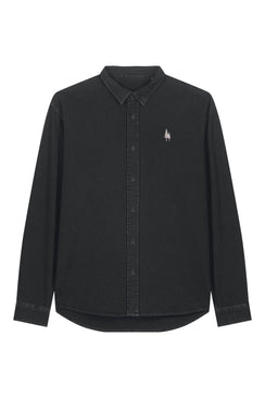 Camasa unisex, oversized fit, Worker, Logo brodat
