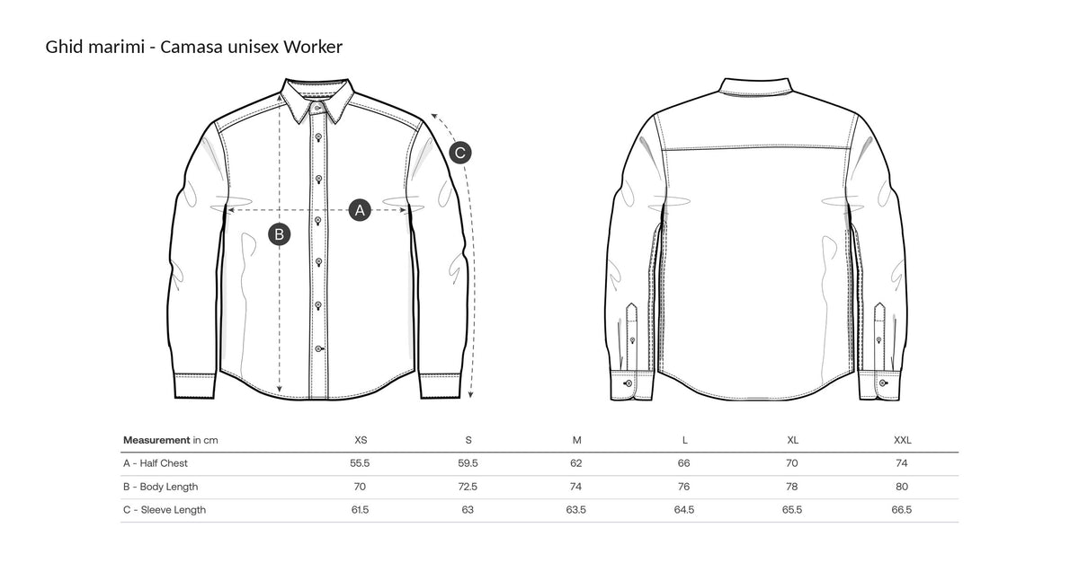 Cămașă Worker unisex
