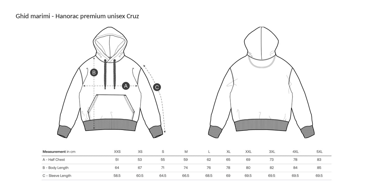 Hanorac premium Cruz