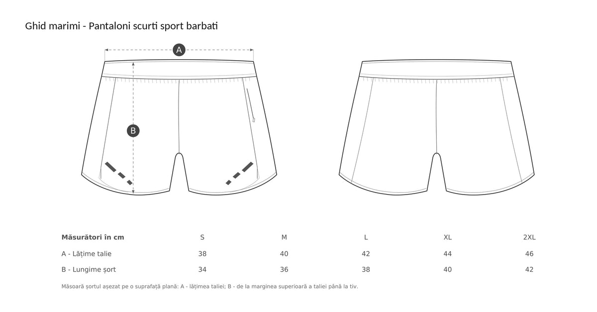 Pantaloni scurți sport bărbați