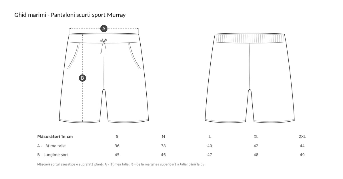 Pantaloni scurți sport Murray