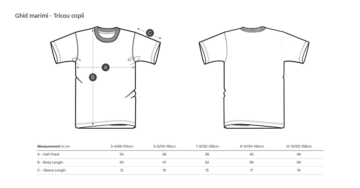 Tricou copii