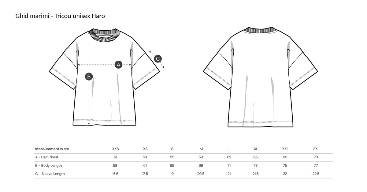Tricou unisex Haro