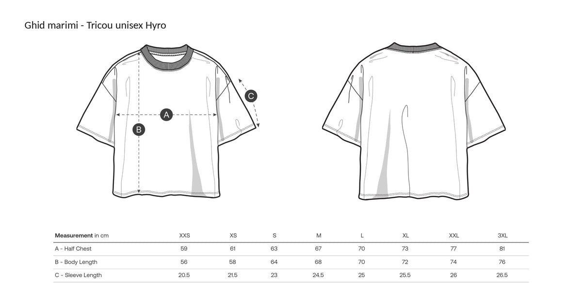 Tricou unisex Hyro