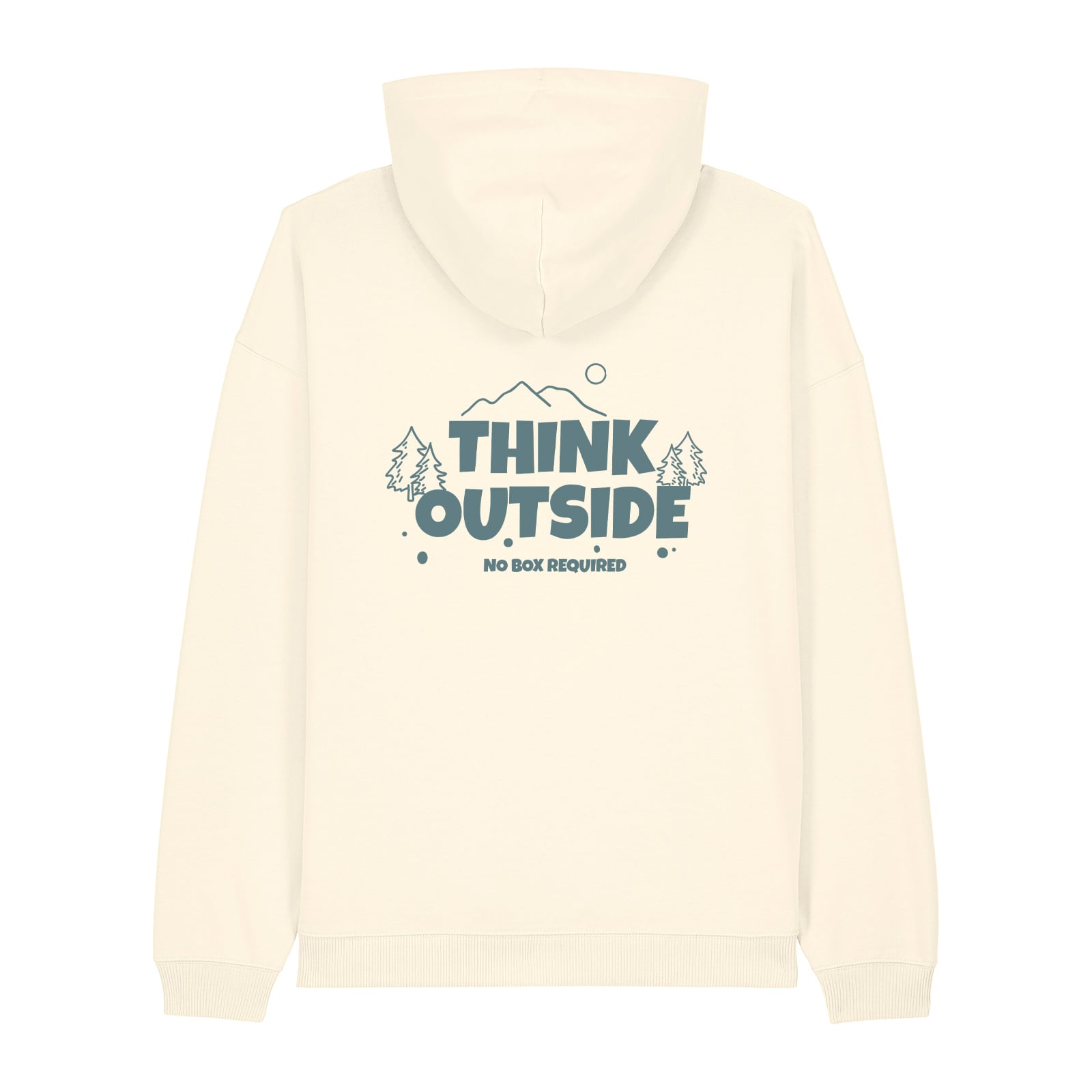 Hanorac oversized unisex , Think Outside