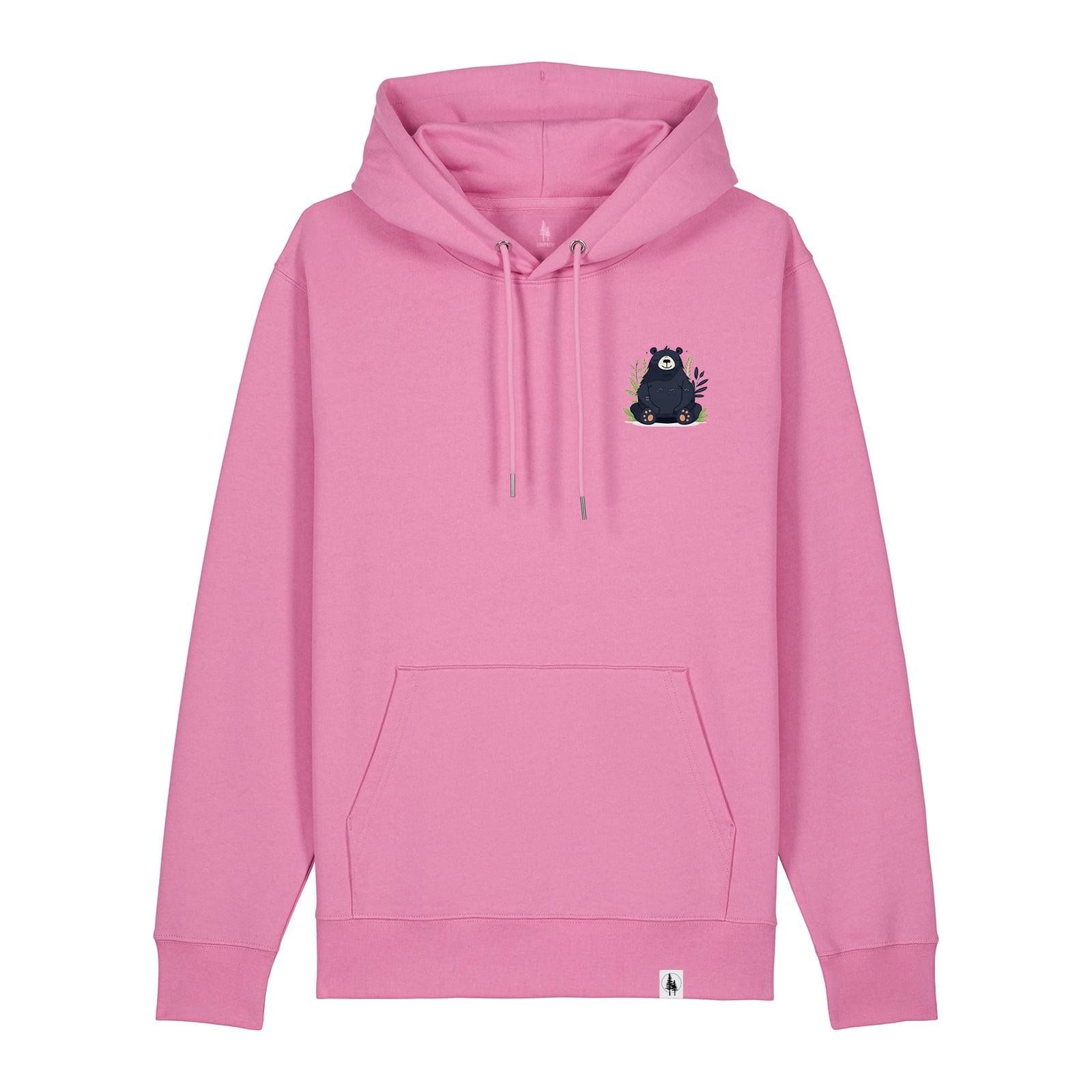 Hanorac premium unisex Cruz, print Zen Bear