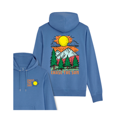 Hanorac subtire unisex Arco, print Chase the Sun