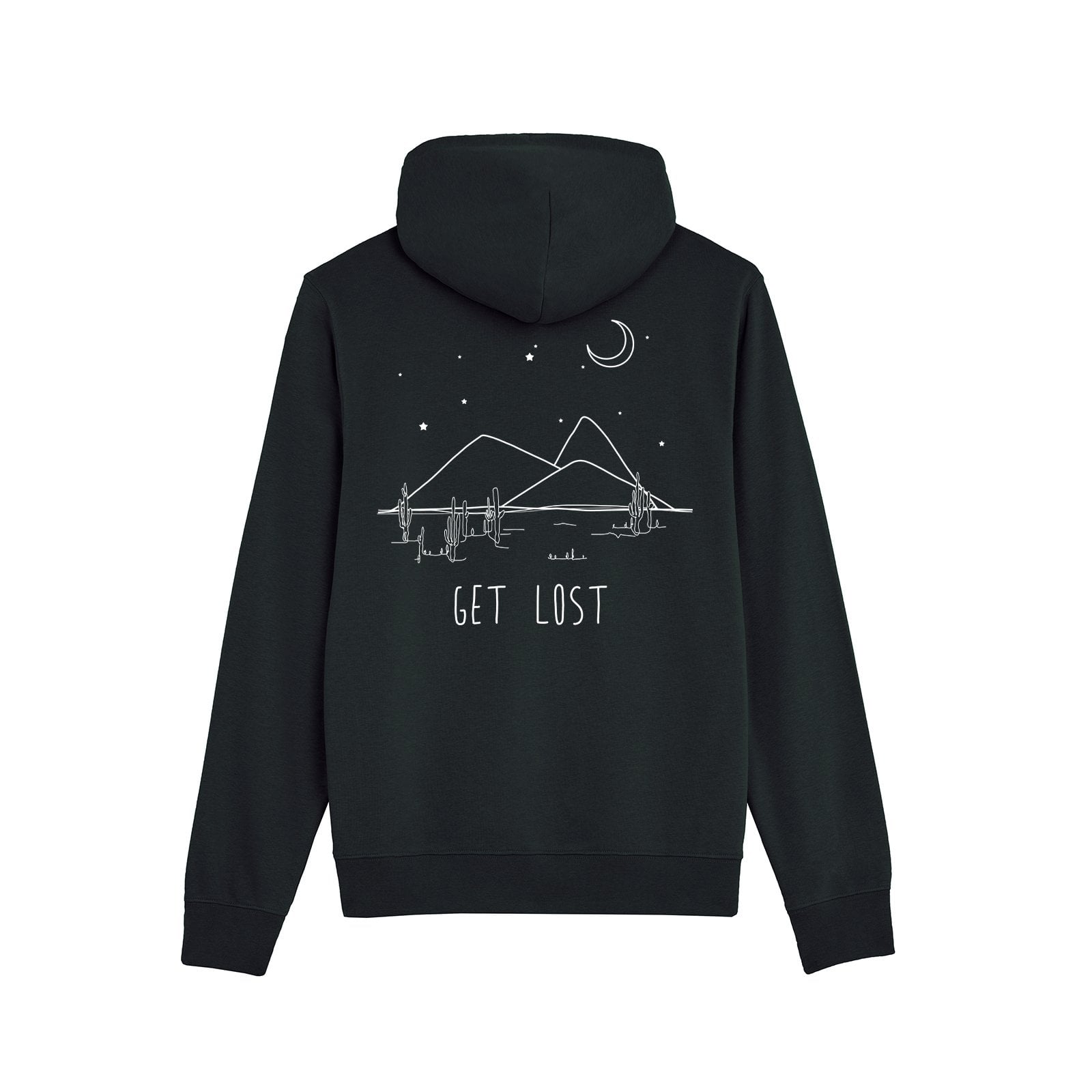 Hanorac subtire unisex Arco, print Get Lost