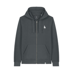 Hanorac unisex cu fermoar Mixo, print Logo Empath