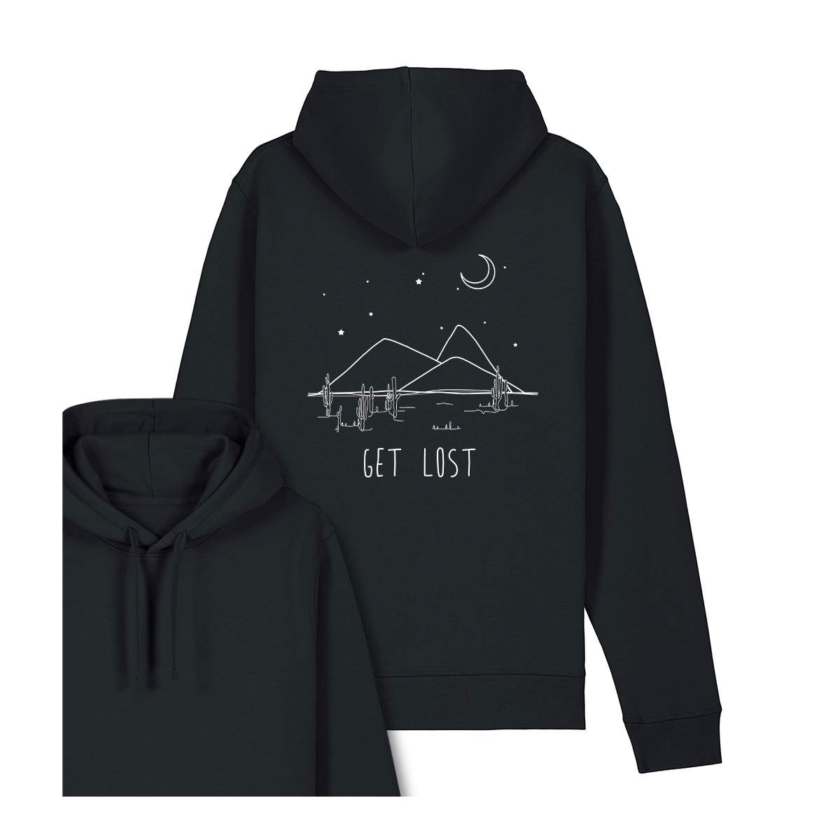 Hanorac unisex Drum, print Get Lost