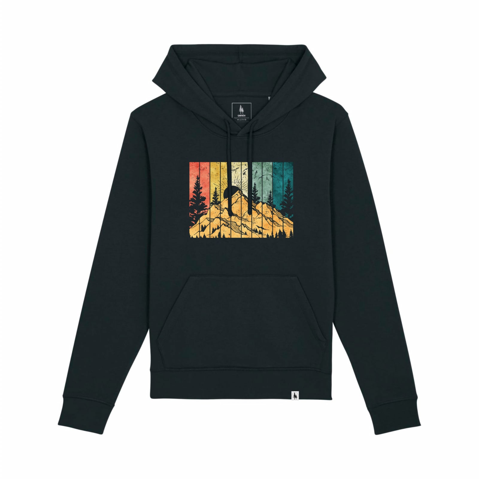 Hanorac unisex Drum, print Rising
