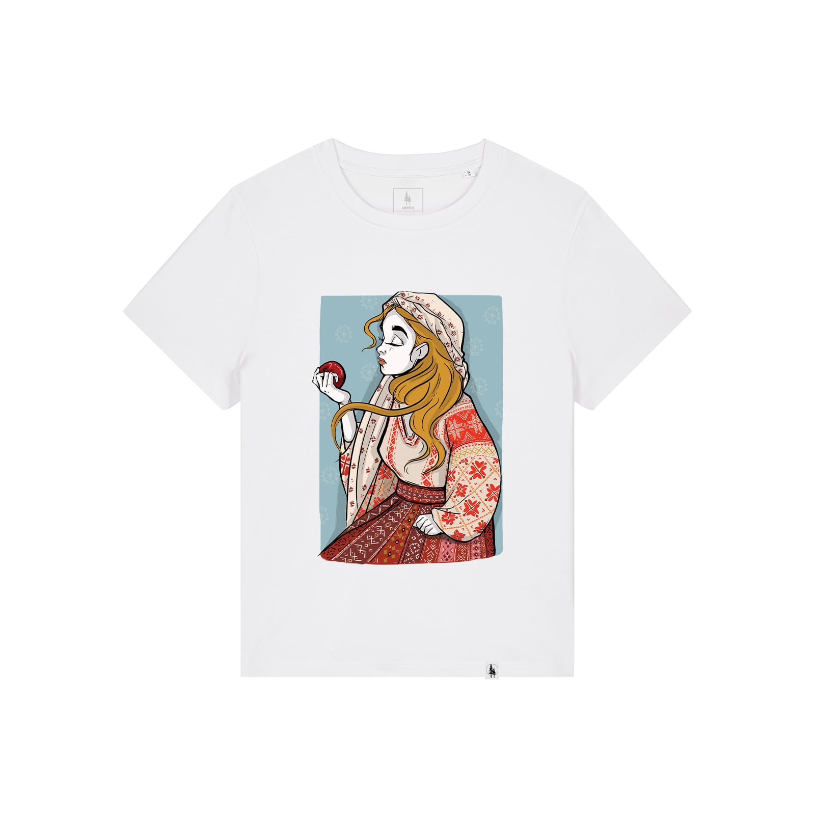 Tricou dama Mura, print Romancuta Arges 2