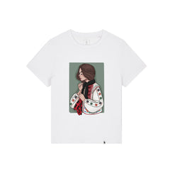 Tricou dama Mura, print Romancuta Bihor