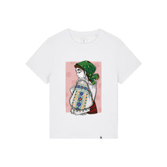Tricou dama Mura, print Romancuta Bistrita Mocod