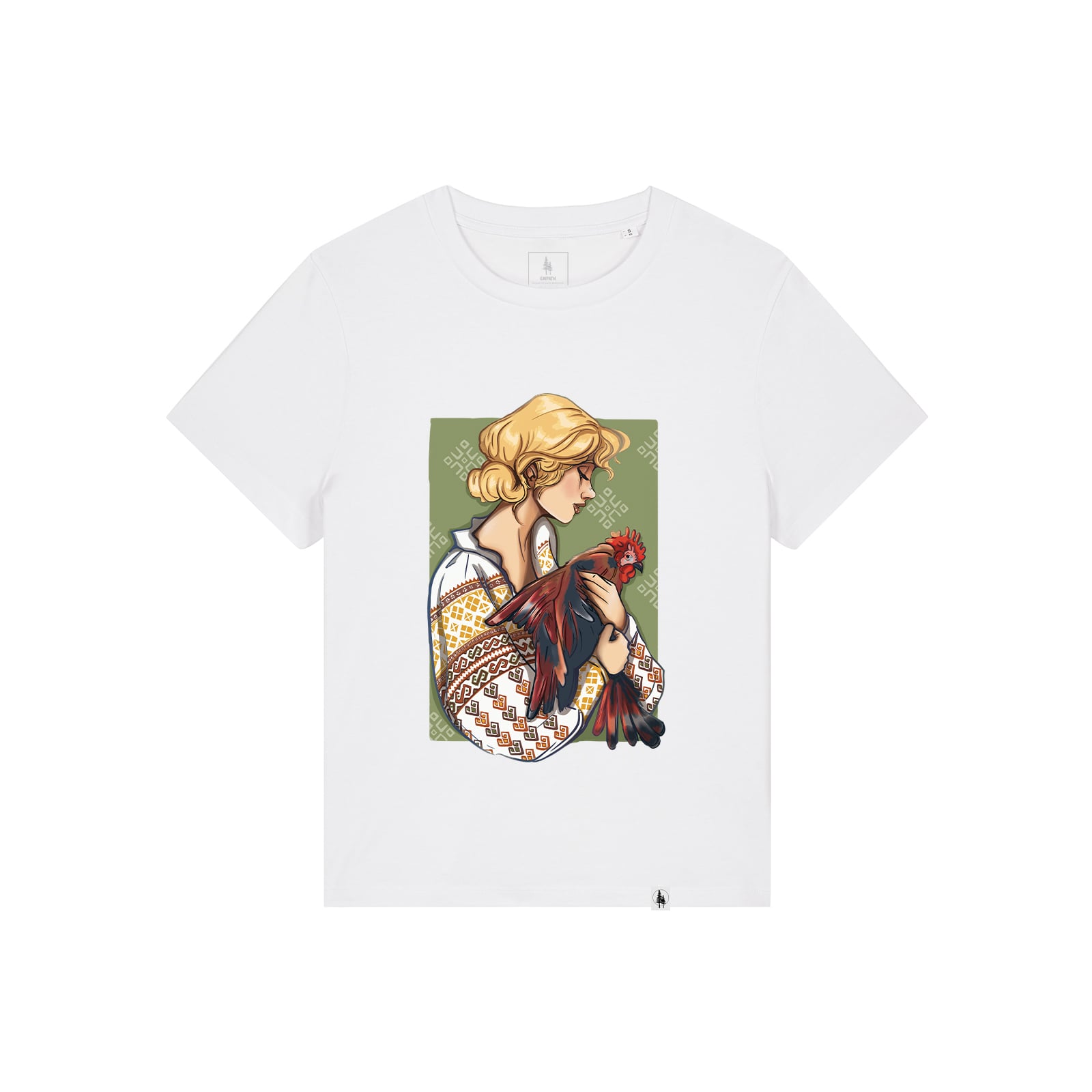 Tricou dama Mura, print Romancuta Neamt