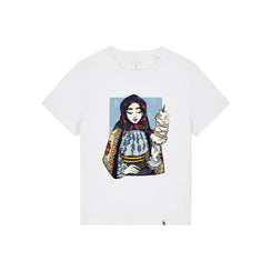 Tricou dama Mura, print Romancuta Bistrita