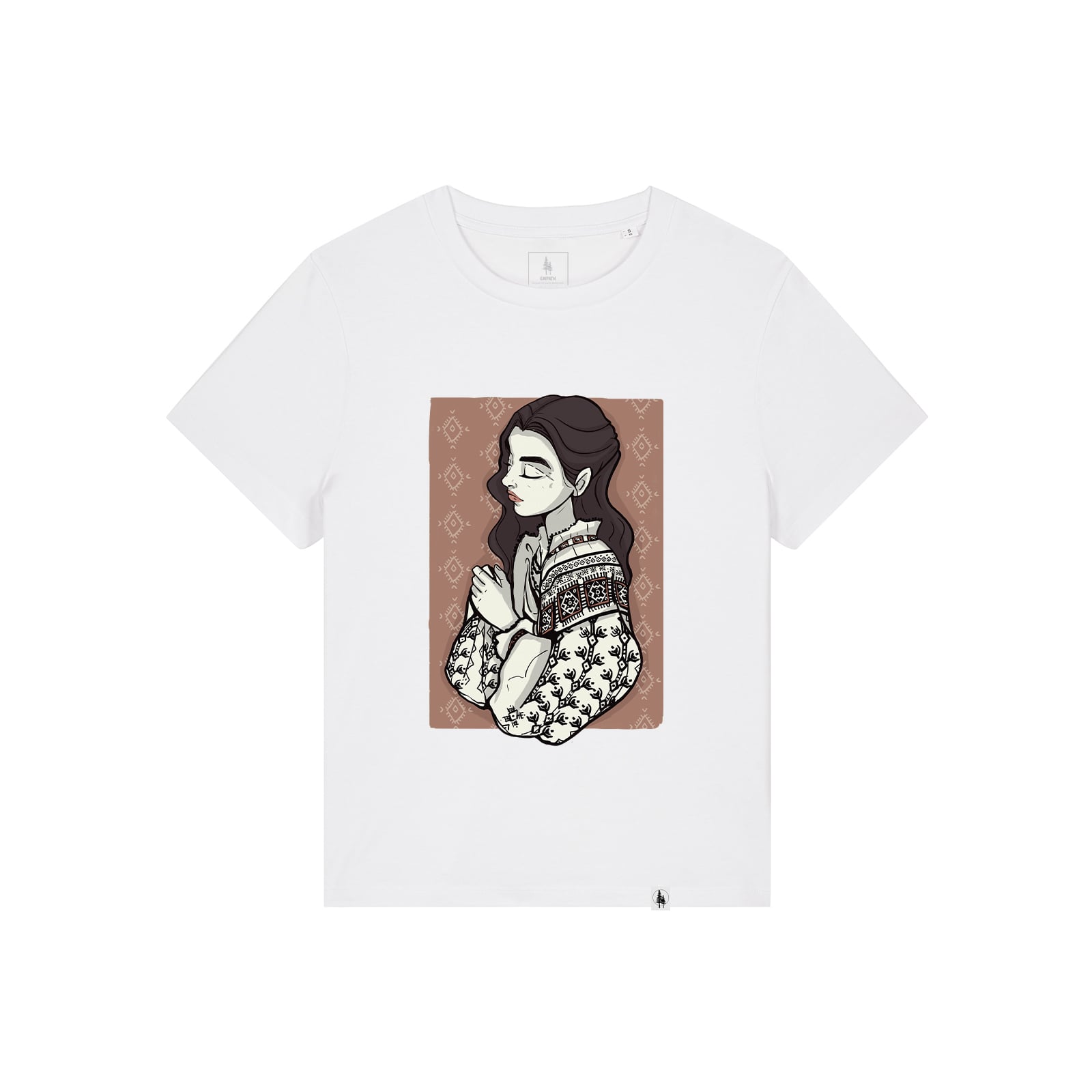 Tricou dama Mura, print Romancuta Botosani