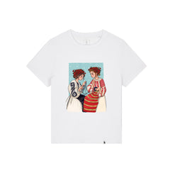 Tricou dama Mura, print Romancute la lucru