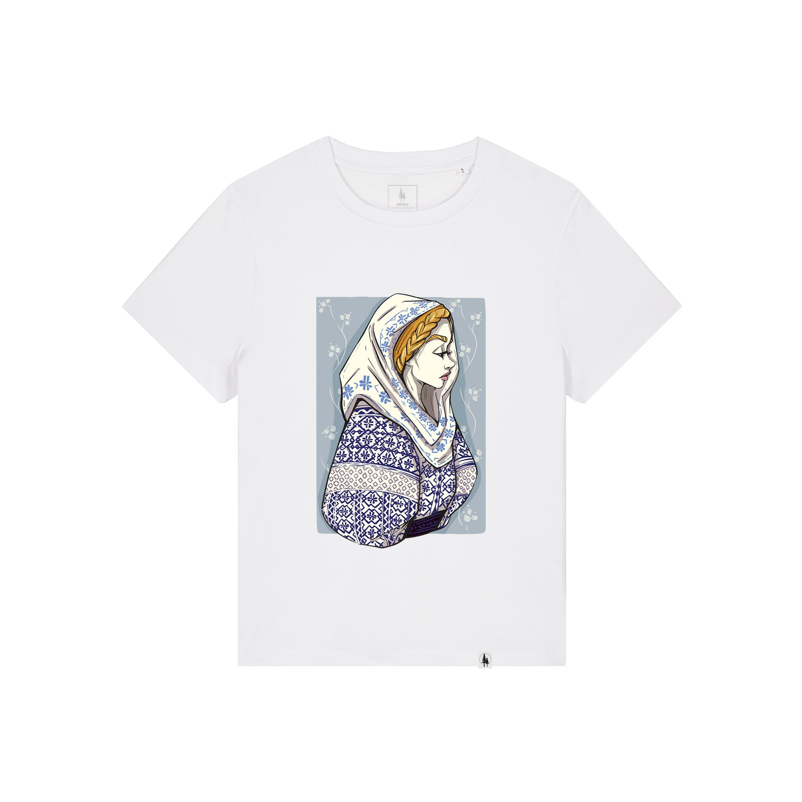 Tricou dama Mura, print Romancuta Mehedinti