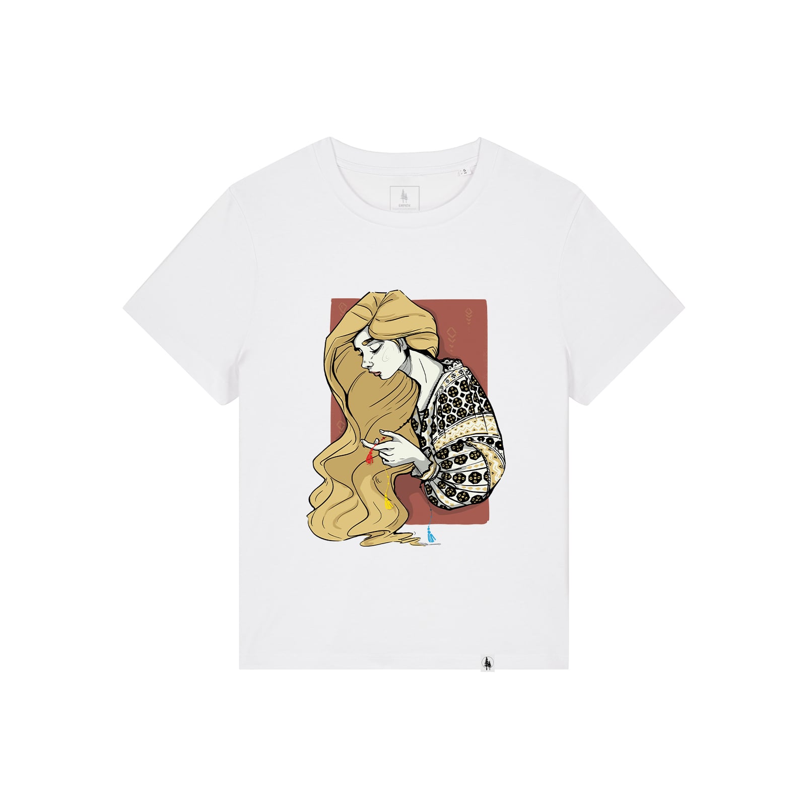 Tricou dama Mura, print Romancuta Vrancea