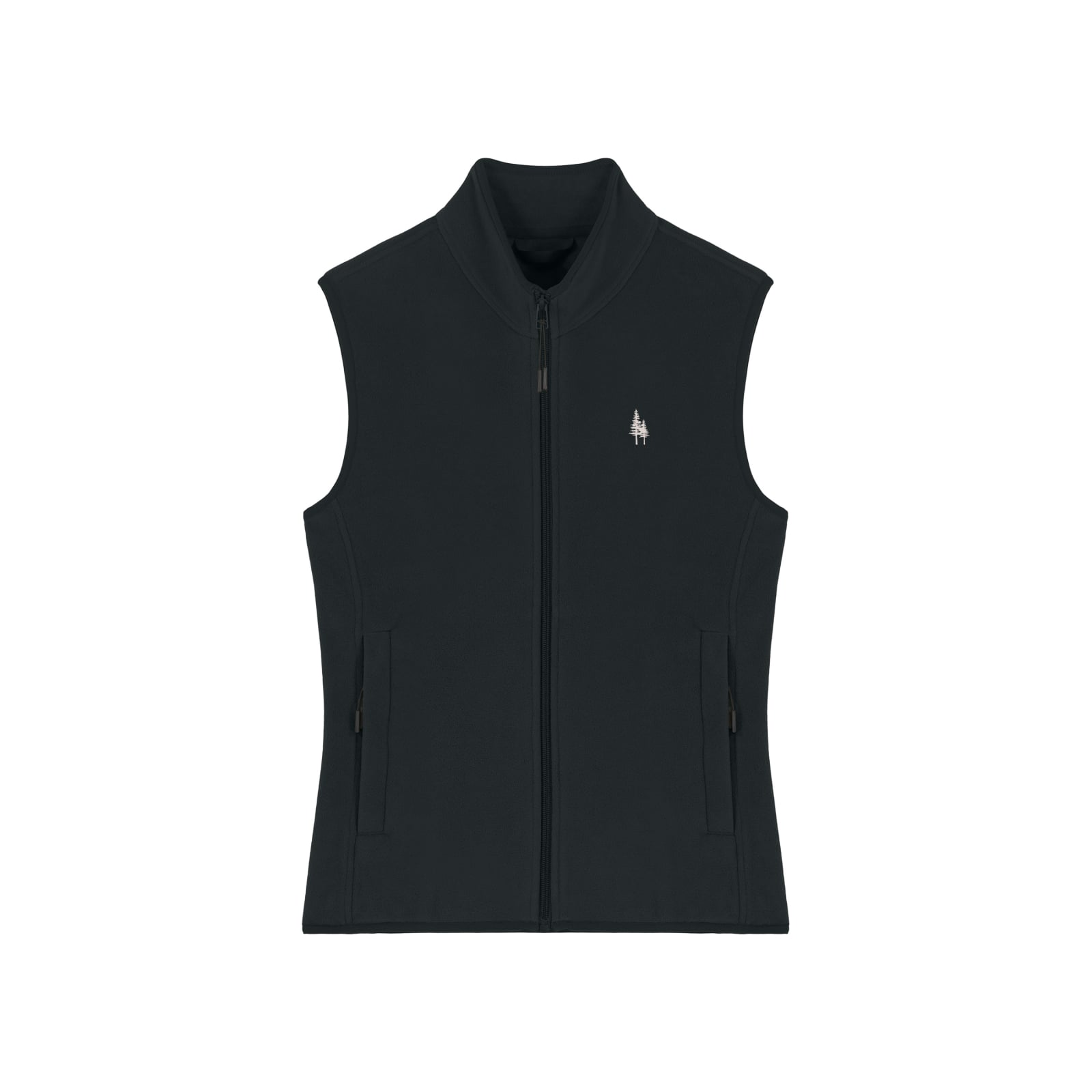 Vesta polar fleece pentru femei, logo brodat