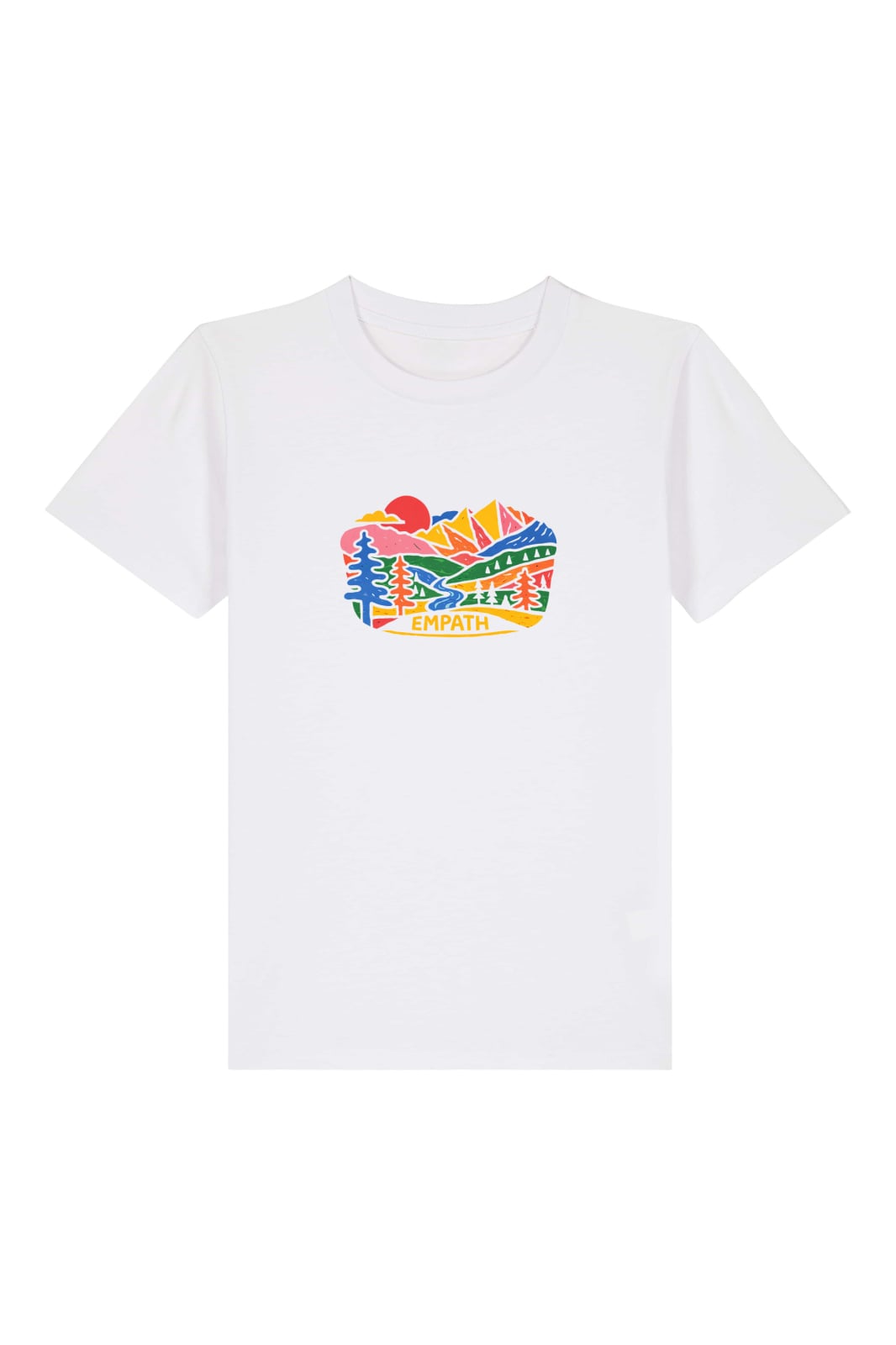 Tricou copii, print Colorful Landscape