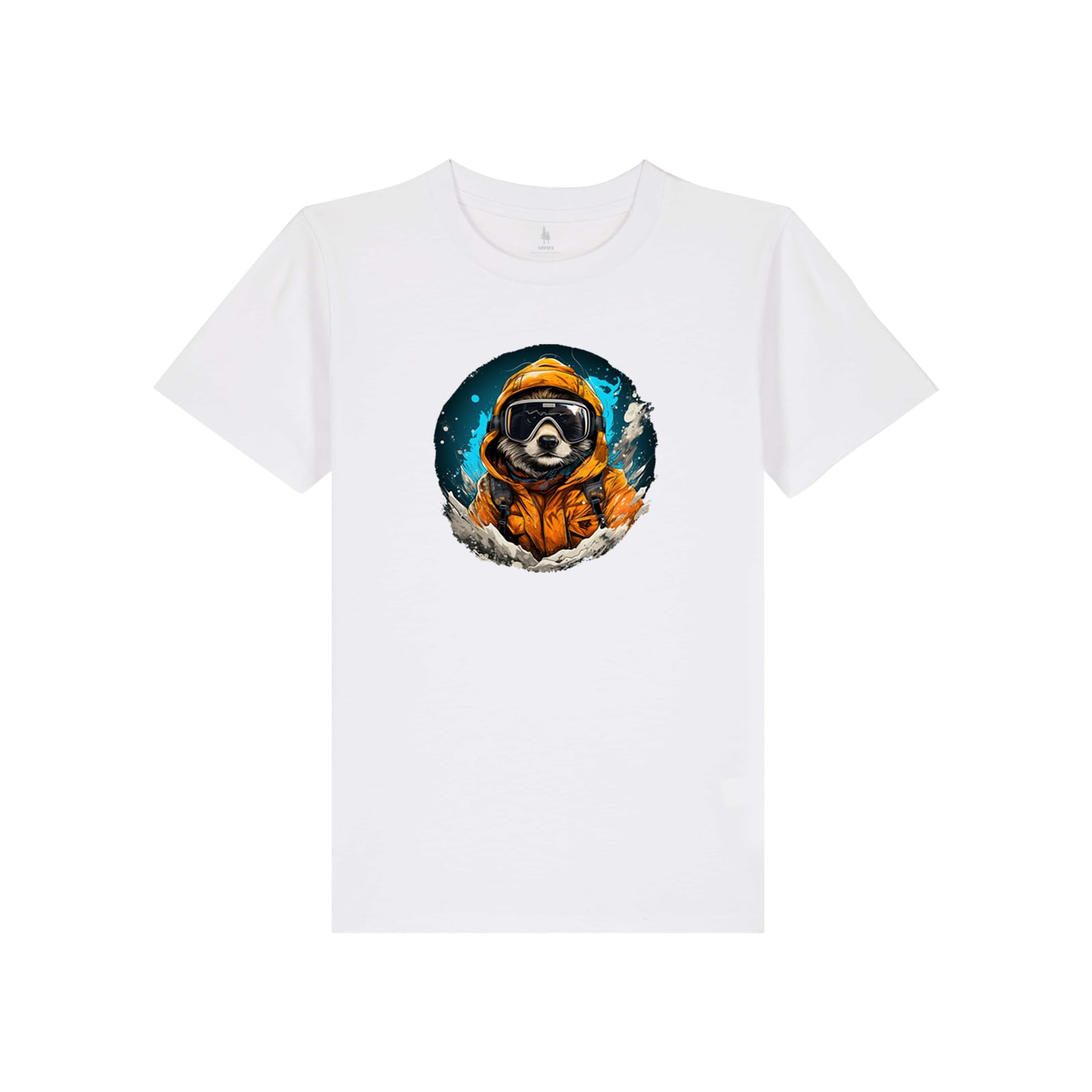 Tricou copii, print Raccoon