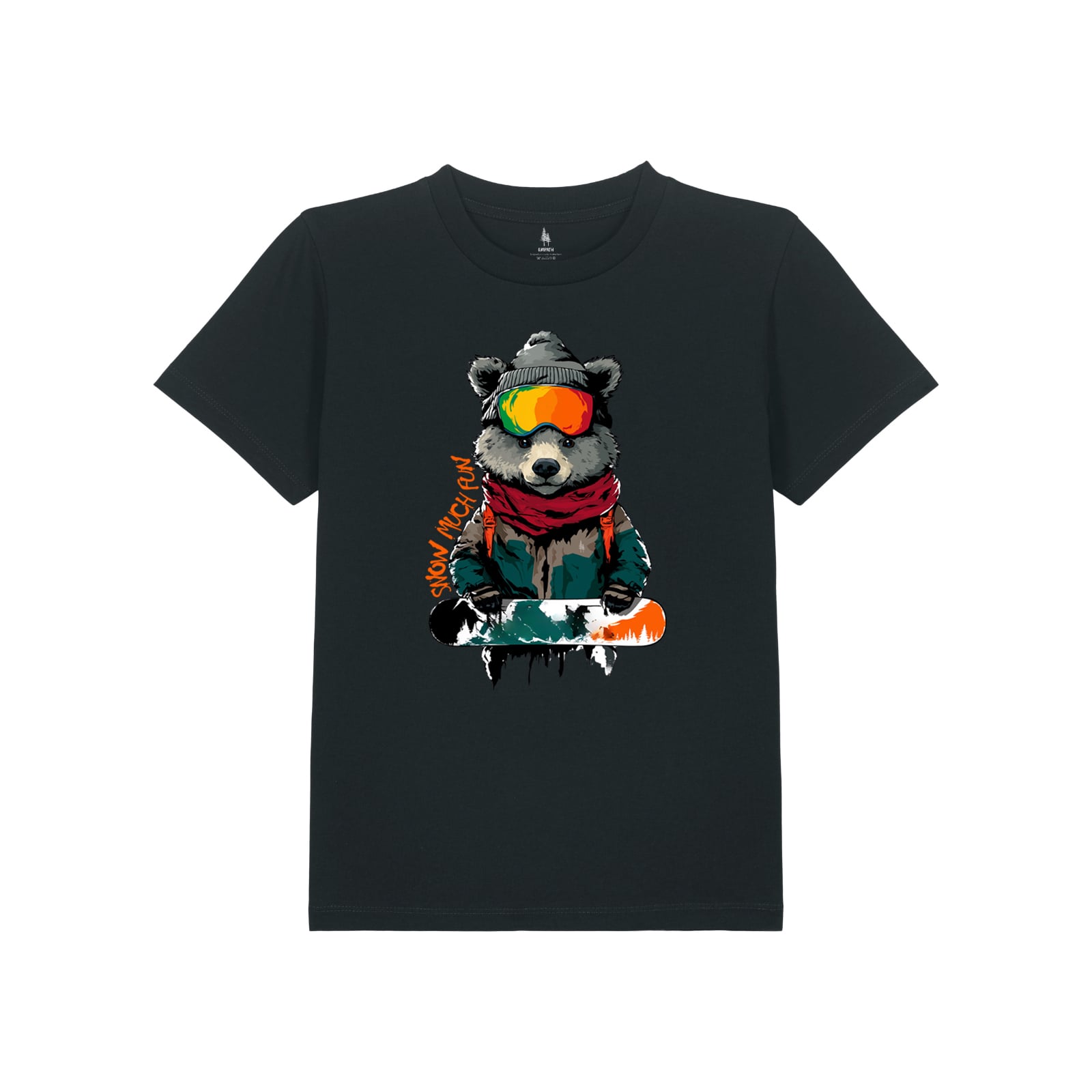 Tricou copii, print Snow much fun