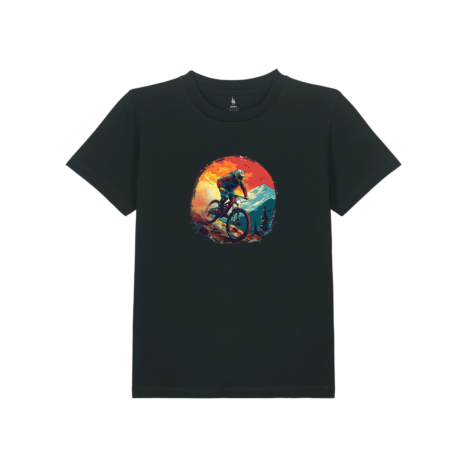 Tricou copii, print Trail Blazer