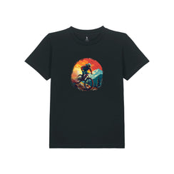 Tricou copii, print Trail Blazer