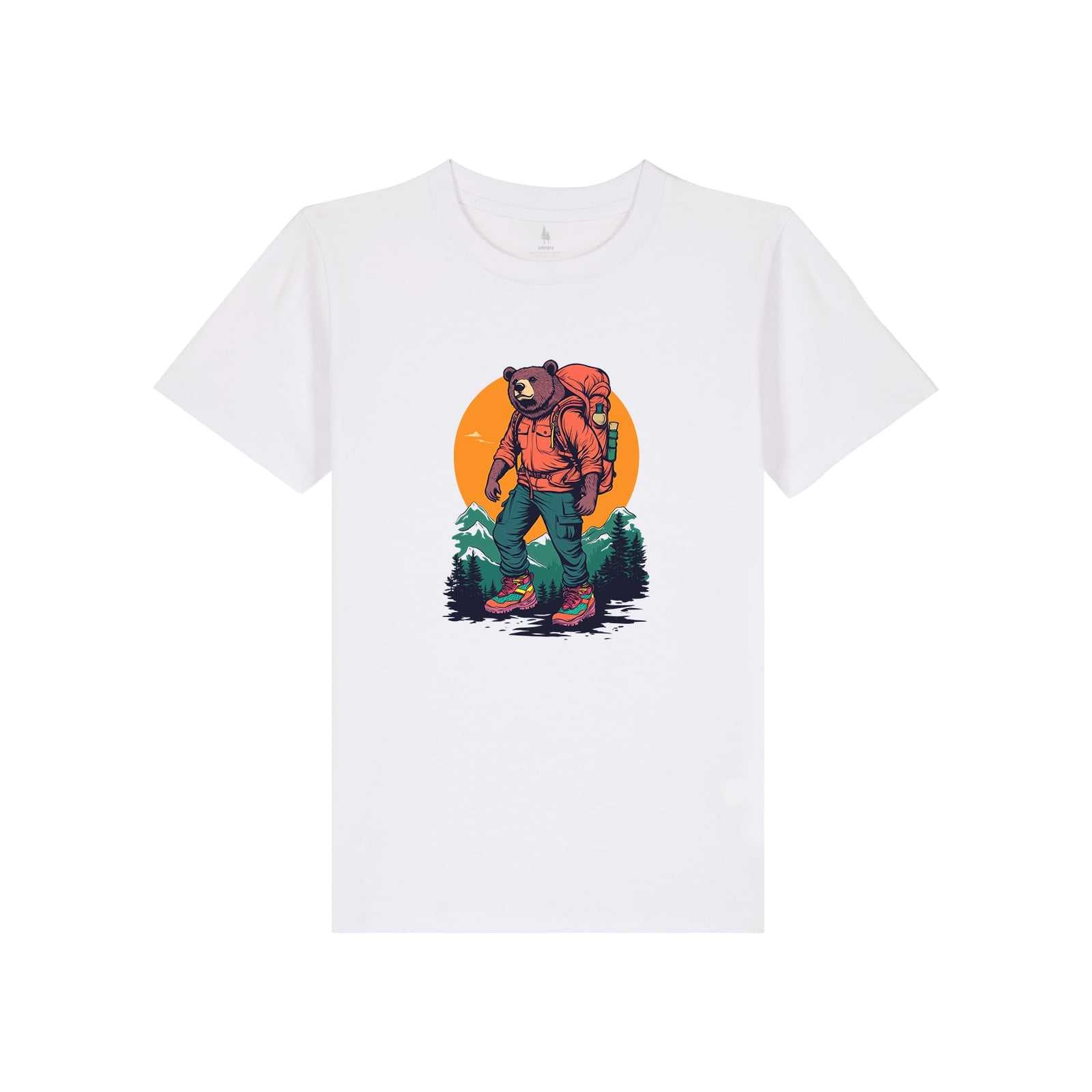 Tricou copii, print Trekker Bear