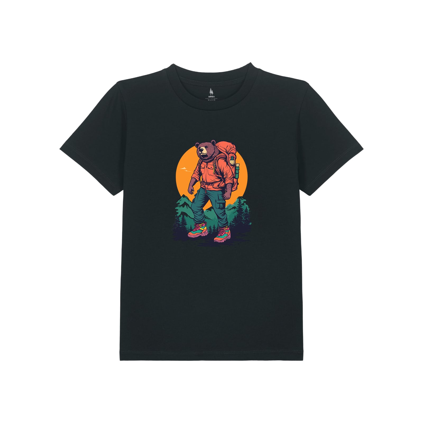 Tricou copii, print Trekker Bear