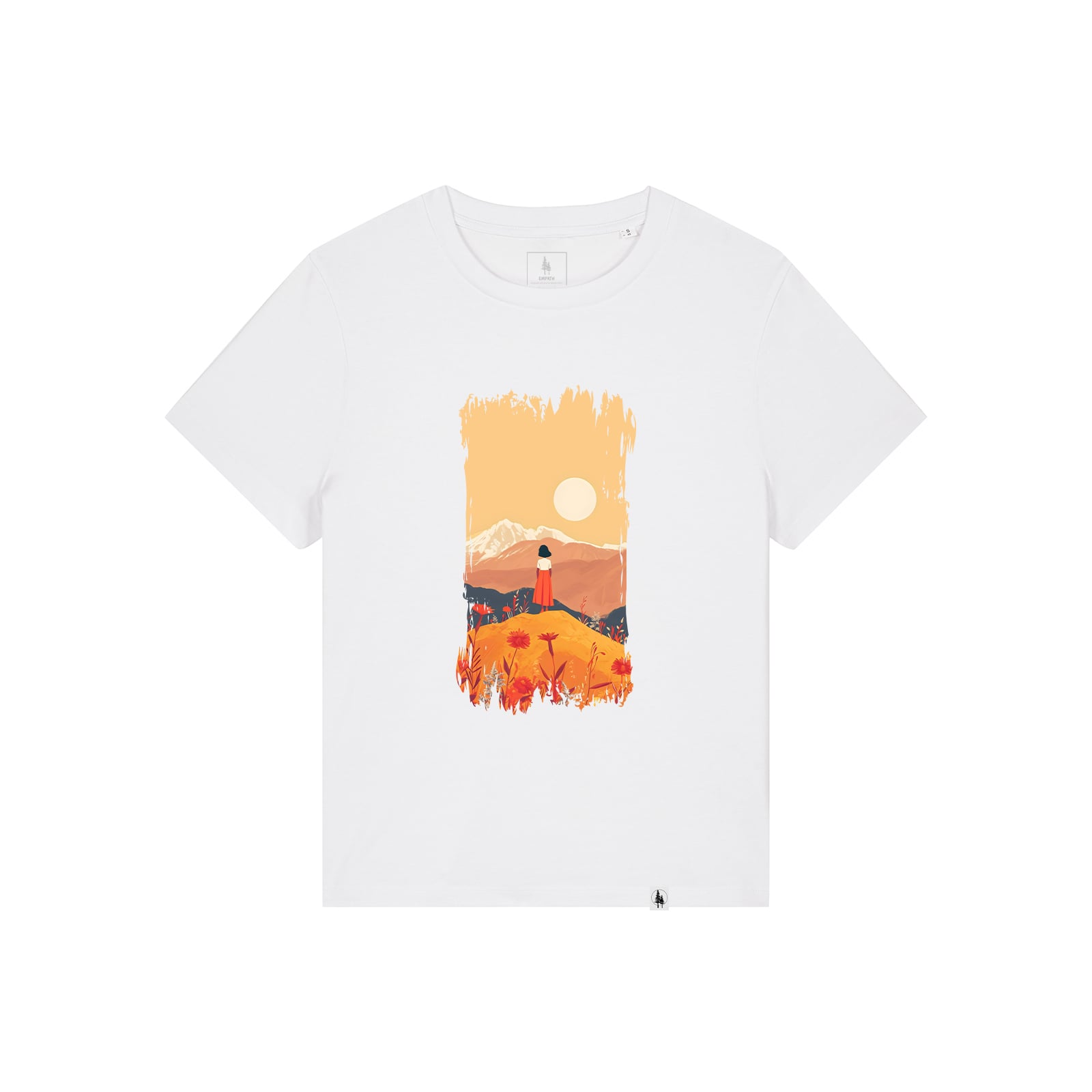 Tricou dama Mura, print Dawn Journey