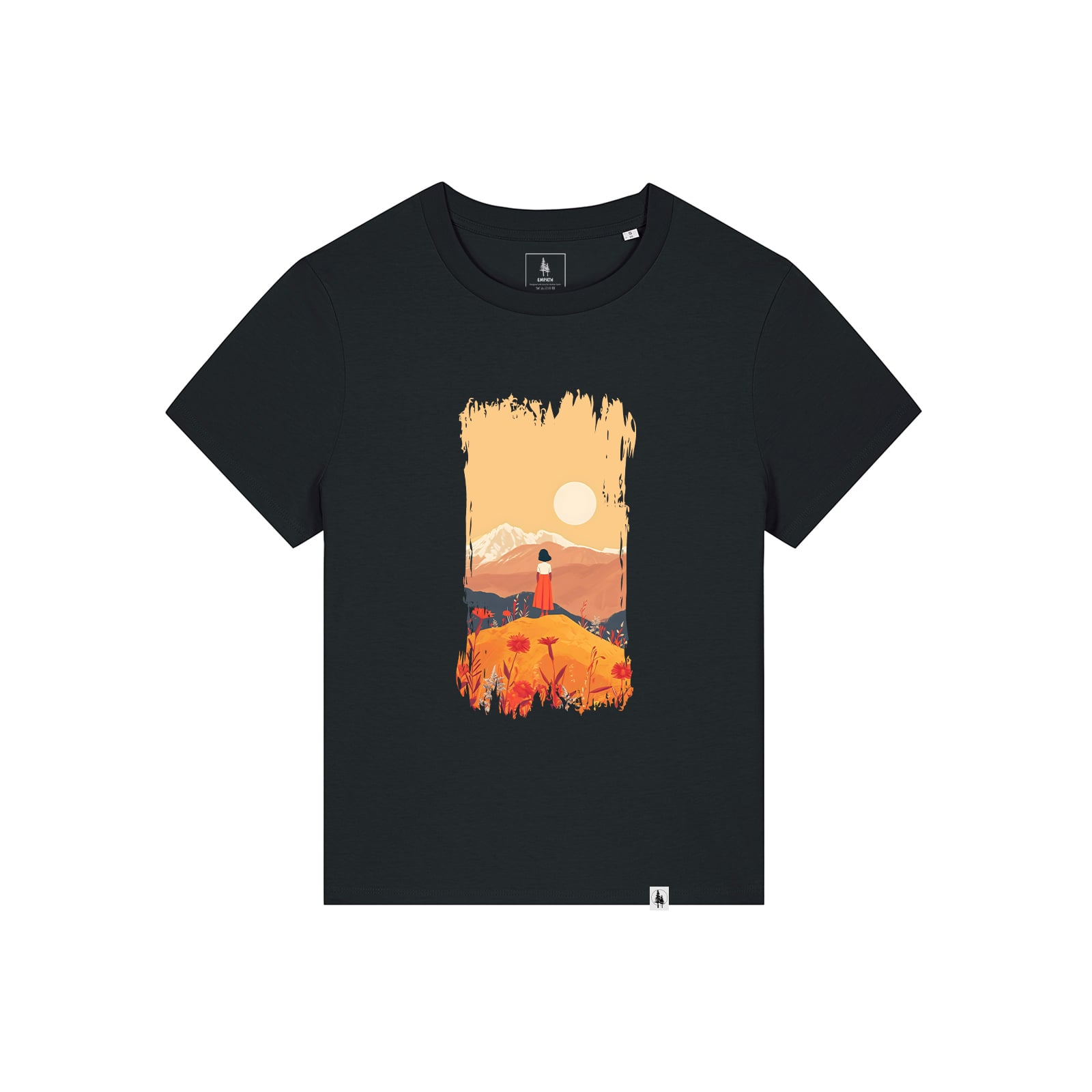 Tricou dama Mura, print Dawn Journey