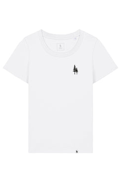 Tricou dama Exa, print logo Empath, fitted