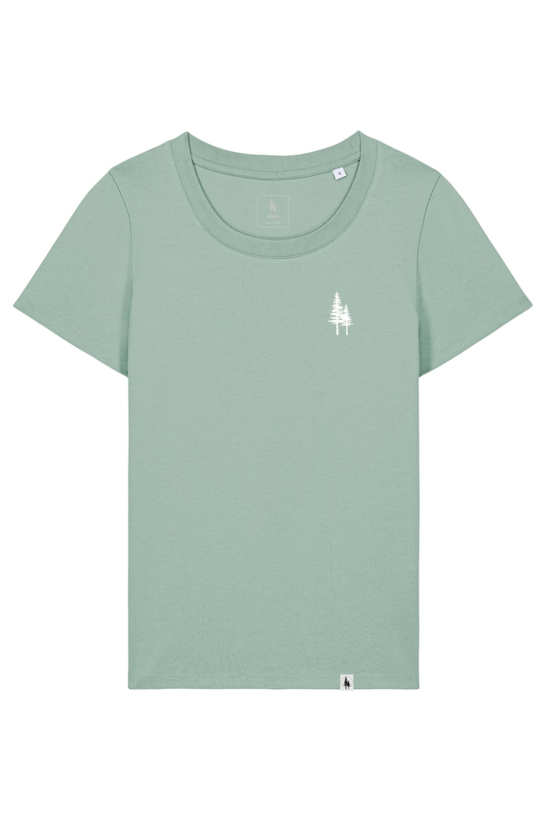 Tricou dama Exa, print logo Empath, fitted
