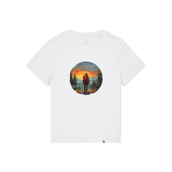 Tricou dama Mura, print Horizon Hike