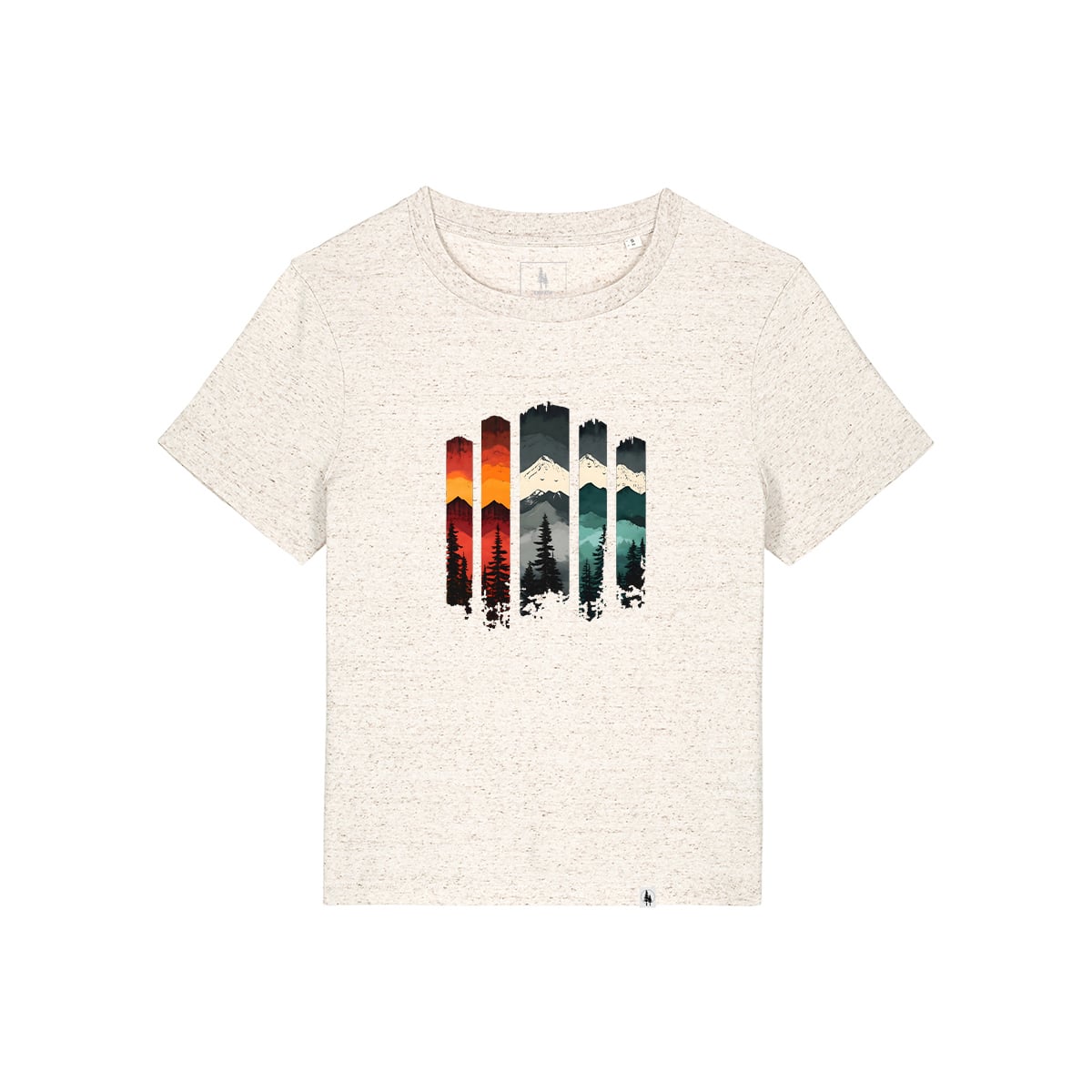 Tricou dama Mura, print Horizons