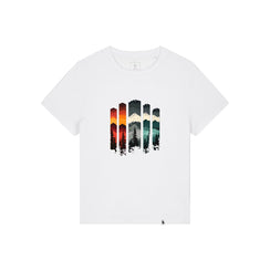 Tricou dama Mura, print Horizons