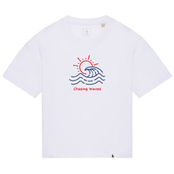 Tricou dama oversized, Chasing Waves